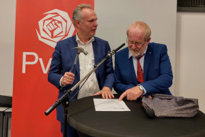 Sfeerimpressie ledenvergadering coalitieakkoord